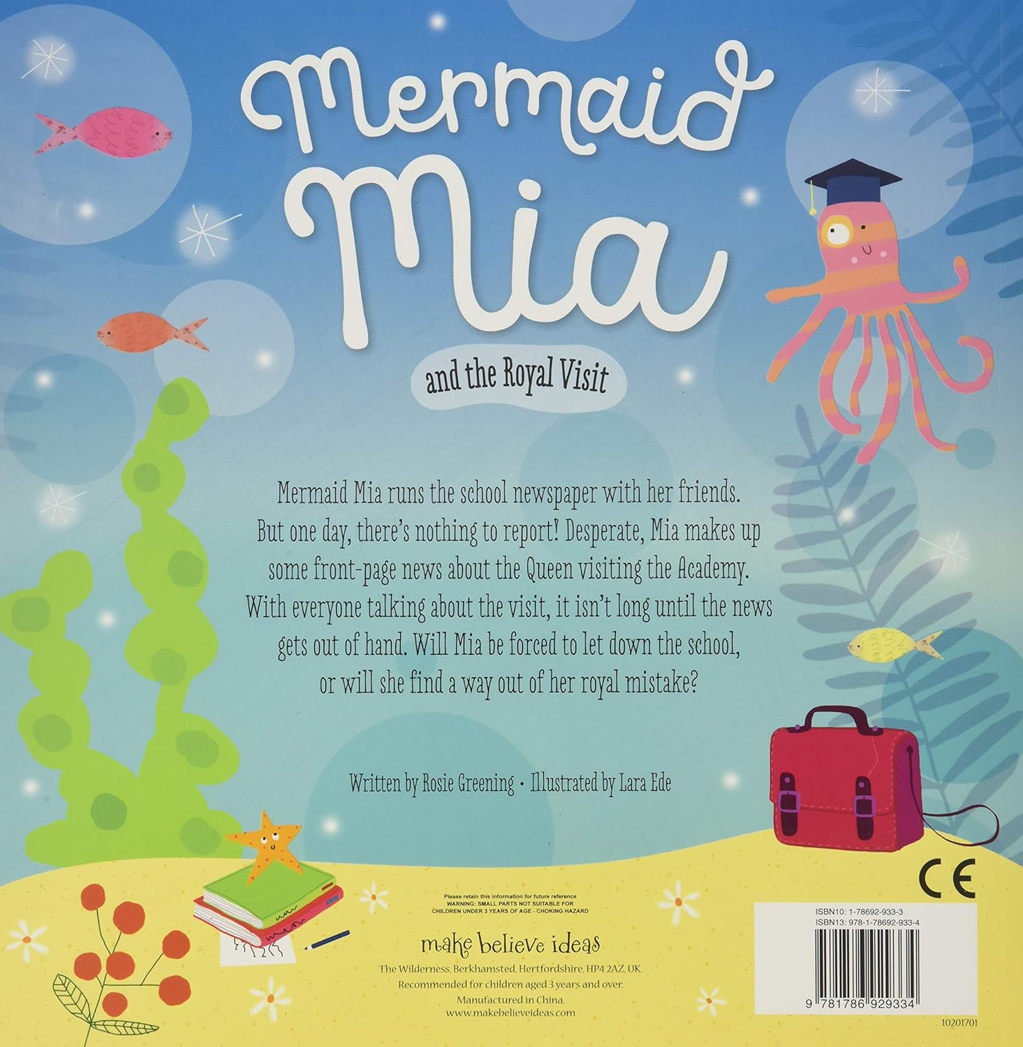 Mermaid Mia and the Royal Visit (Story Book)