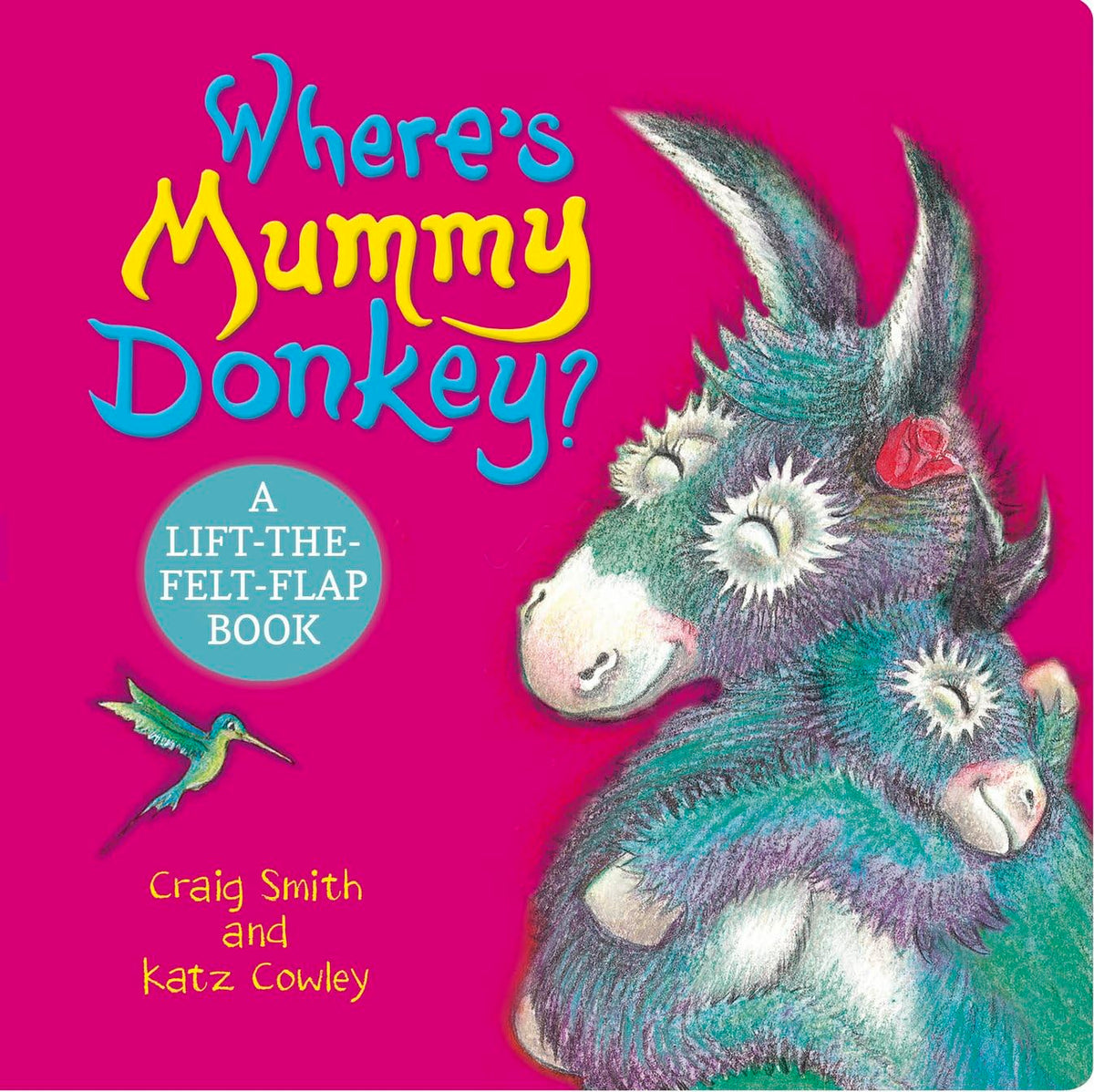 Where's Mummy Donkey? Felt Flaps (CBB) (Board book)