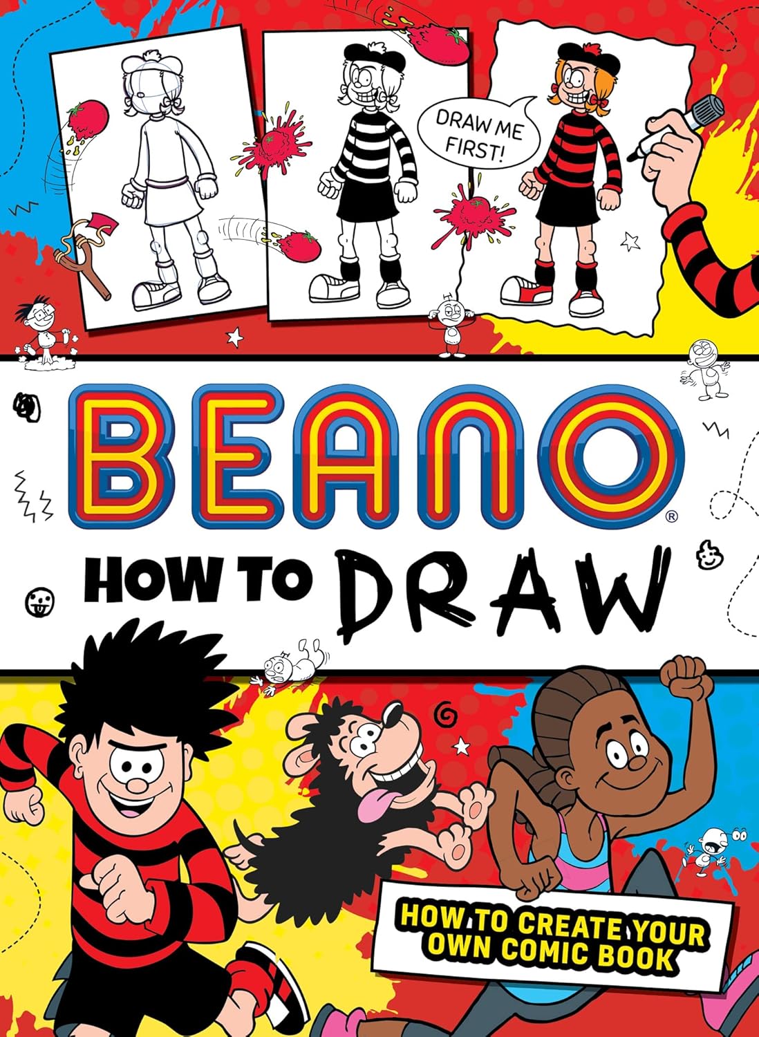 Beano How to Draw: An official Beano drawing book, fully illustrated with spaces to draw on the page – perfect for arty kids, new for 2024!