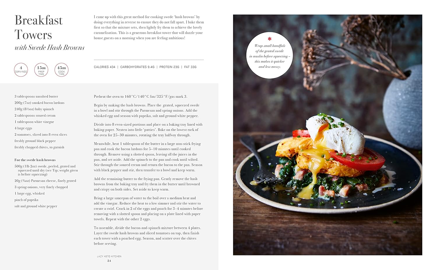 Lazy Keto Kitchen: Easy, Indulgent Recipes That Still Fit Your Macros (Keto Kitchen Series)