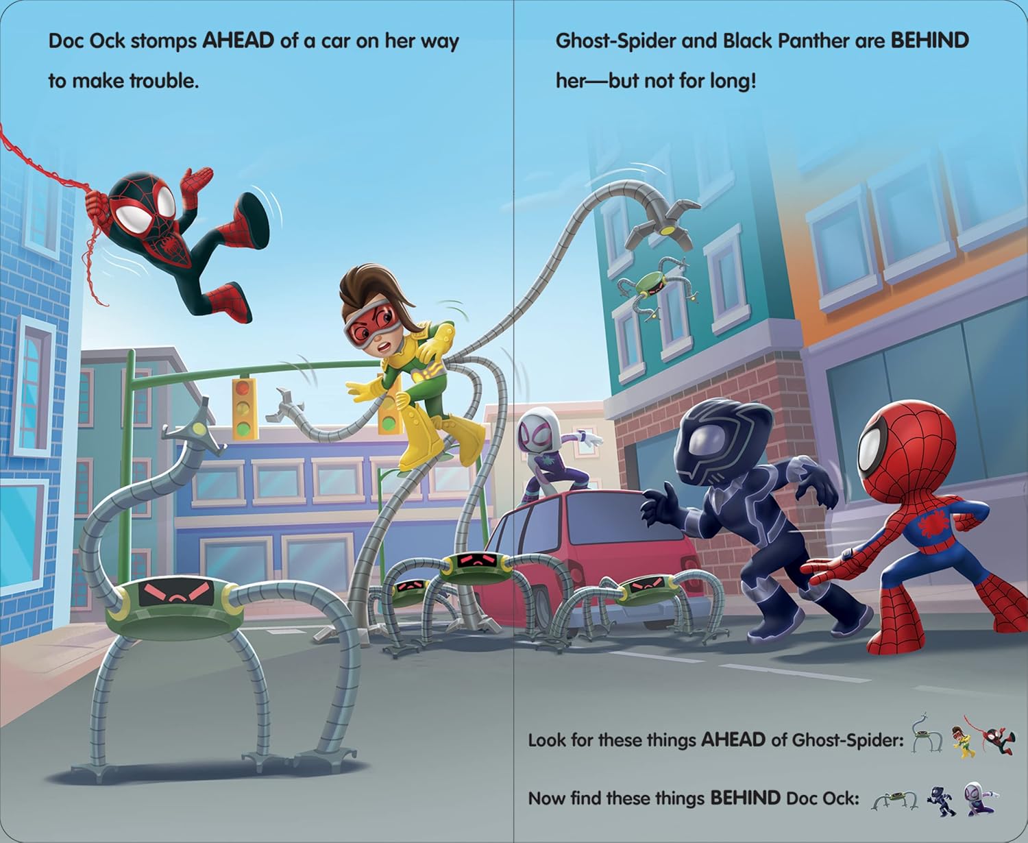 Disney Junior Marvel Spidey and His Amazing Friends: High and Low: Take-a-Look
