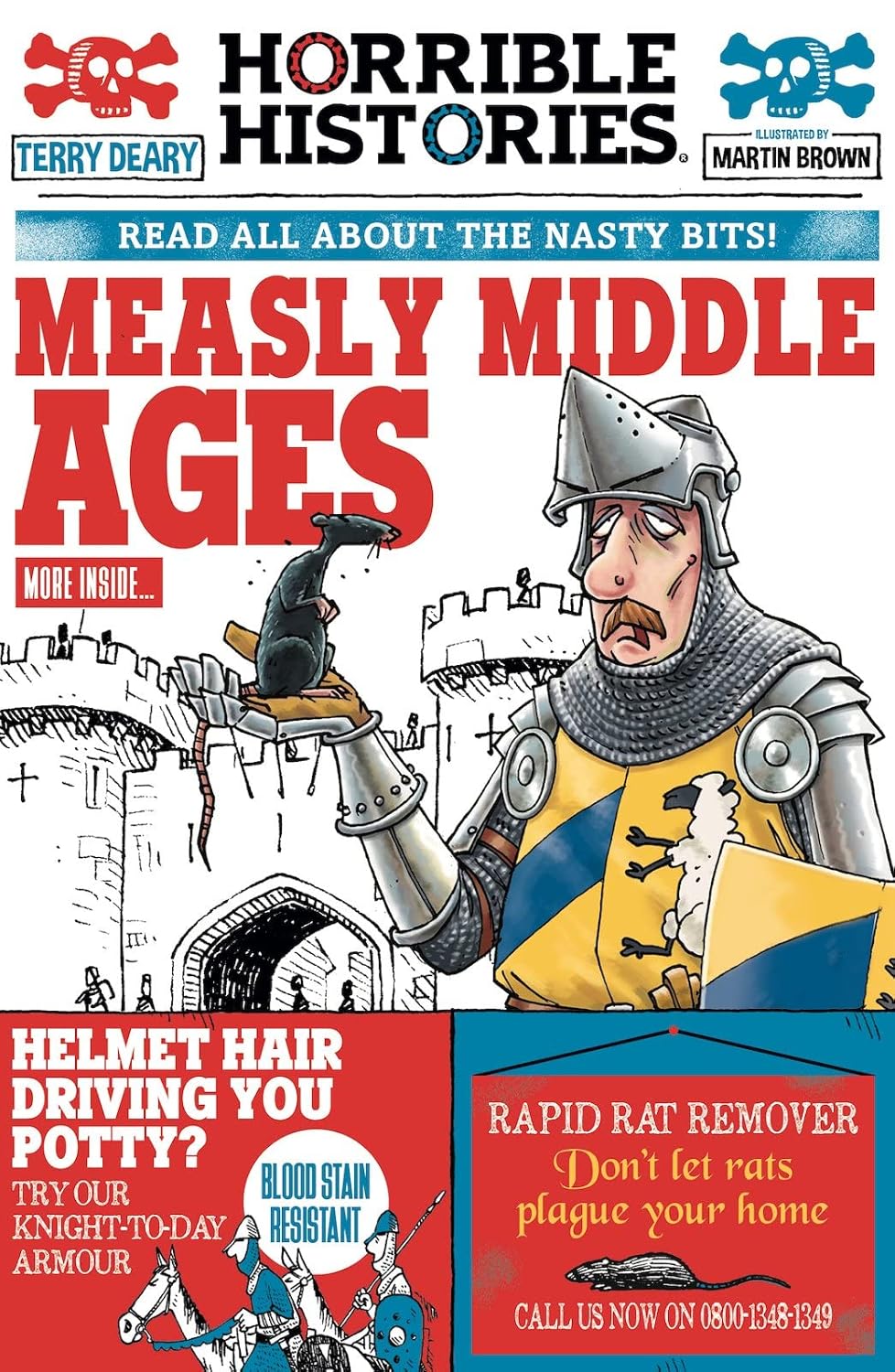 Measly Middle Ages (newspaper edition): 1 (Horrible Histories)