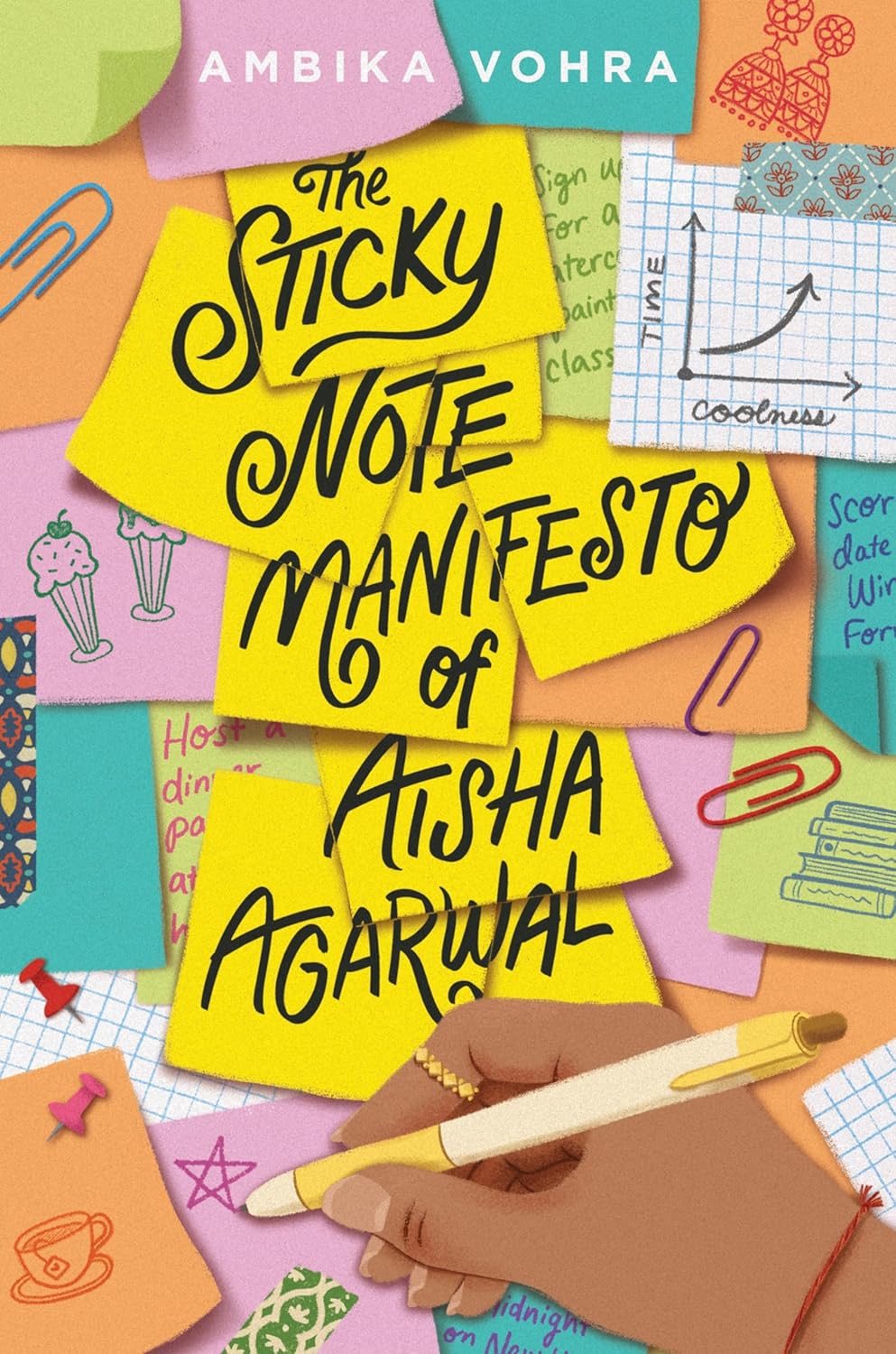 The Sticky Note Manifesto of Aisha Agarwal [hardcover]