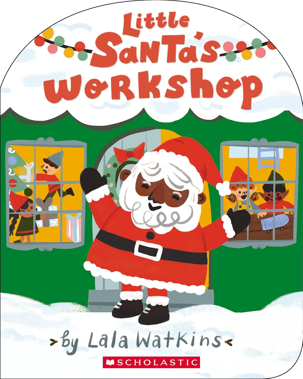 Little Santa's Workshop (A Good Vibes Book): Perfect for your little one's first Christmas