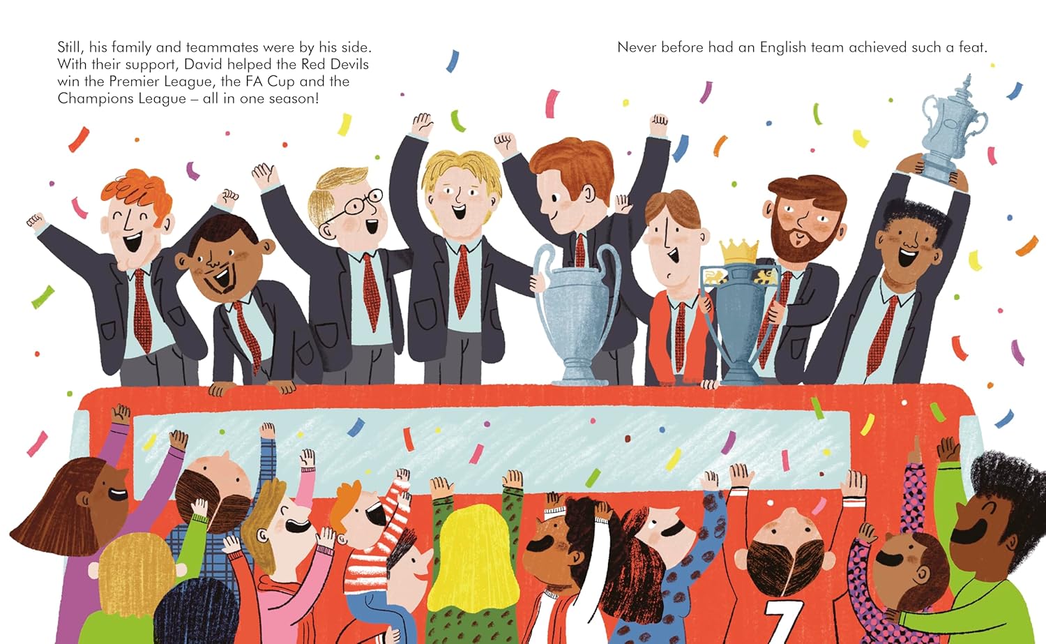 David Beckham - Little People, BIG DREAMS (Hardback)