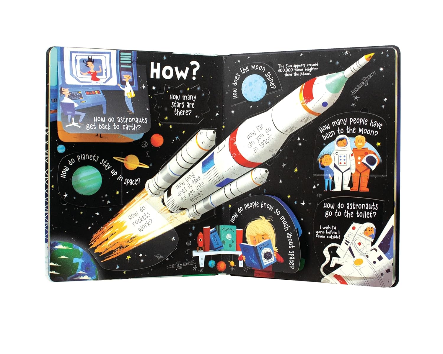 Lift-the-Flap Questions and Answers About Space (Lift-the-Flap Questions & Answers)