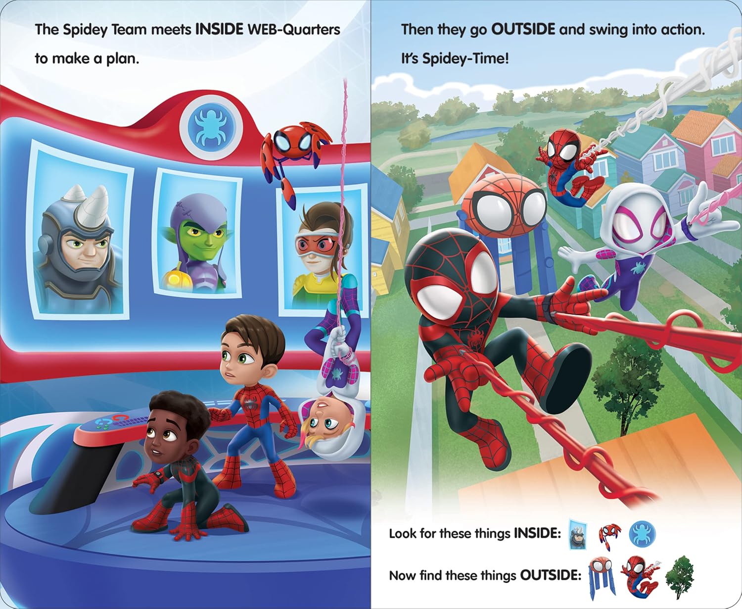 Disney Junior Marvel Spidey and His Amazing Friends: High and Low: Take-a-Look