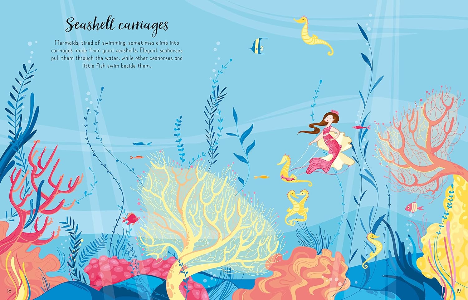 Mermaids Sticker Book (Sticker Books) [Paperback] Fiona Watt and Camilla Garofano