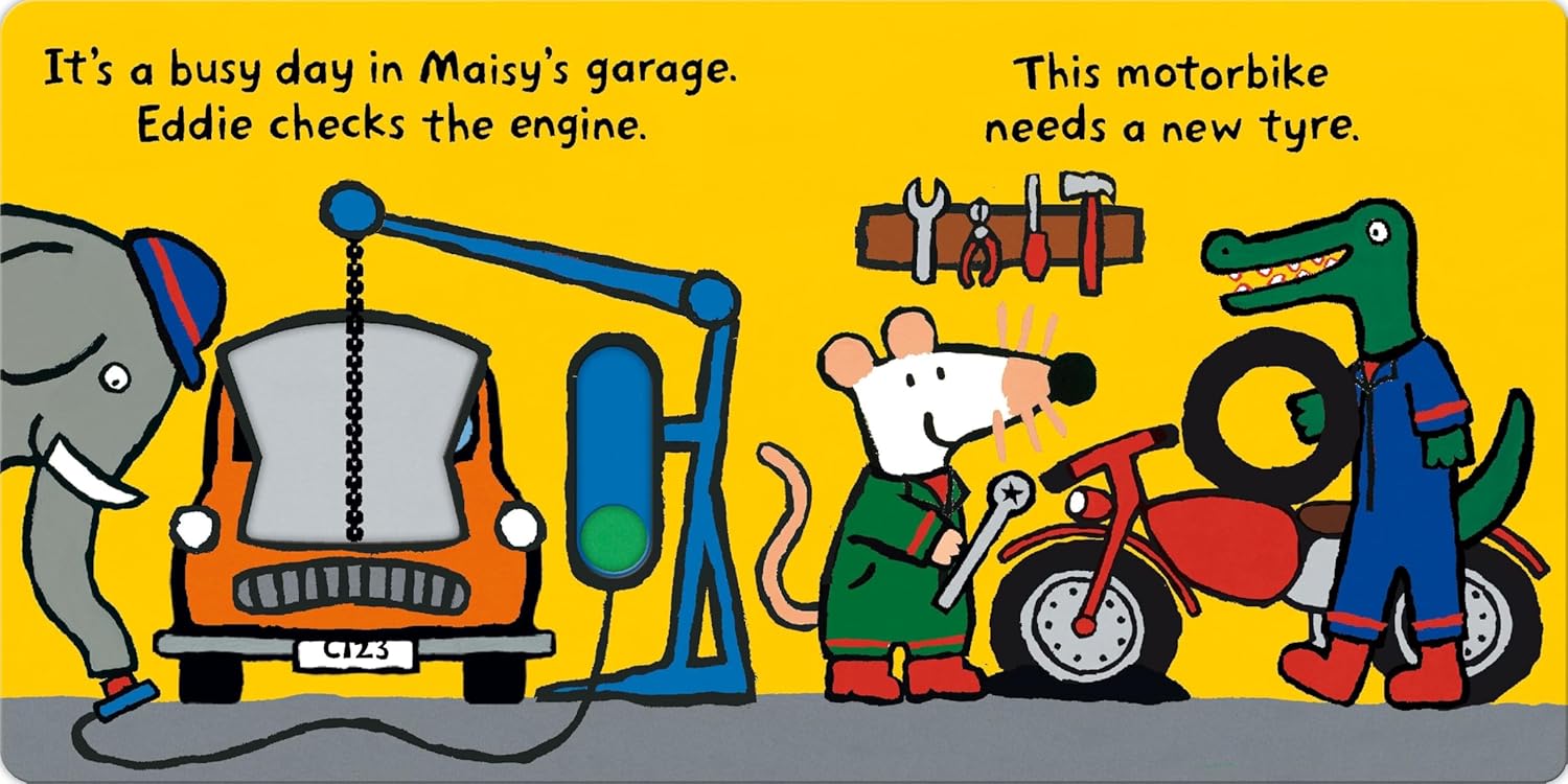 Maisy's Garage: Pull, Slide and Play!