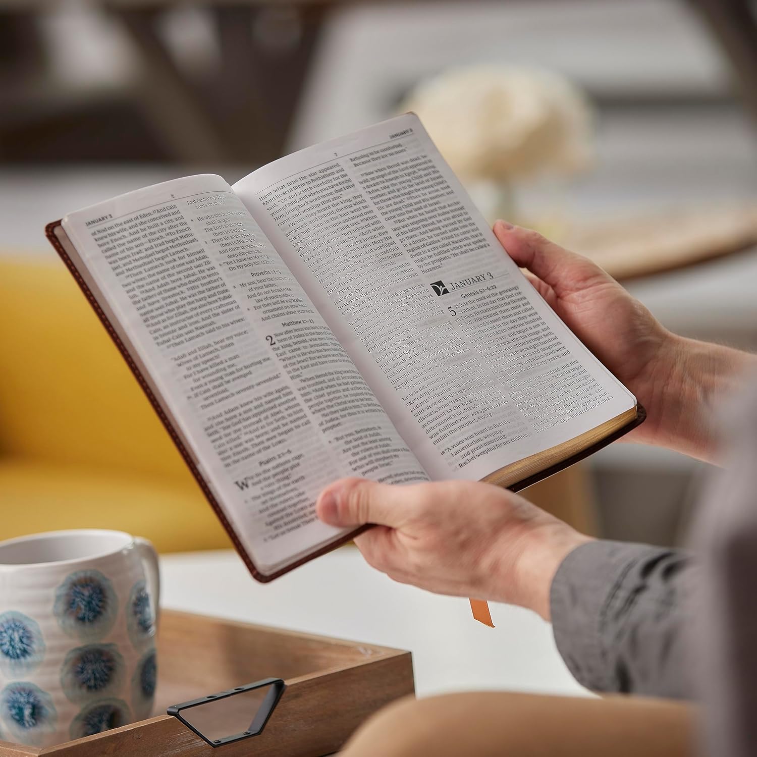 NKJV, The Everyday Bible, Hardcover, Red Letter, Comfort Print: 365 Daily Readings Through the Whole Bible