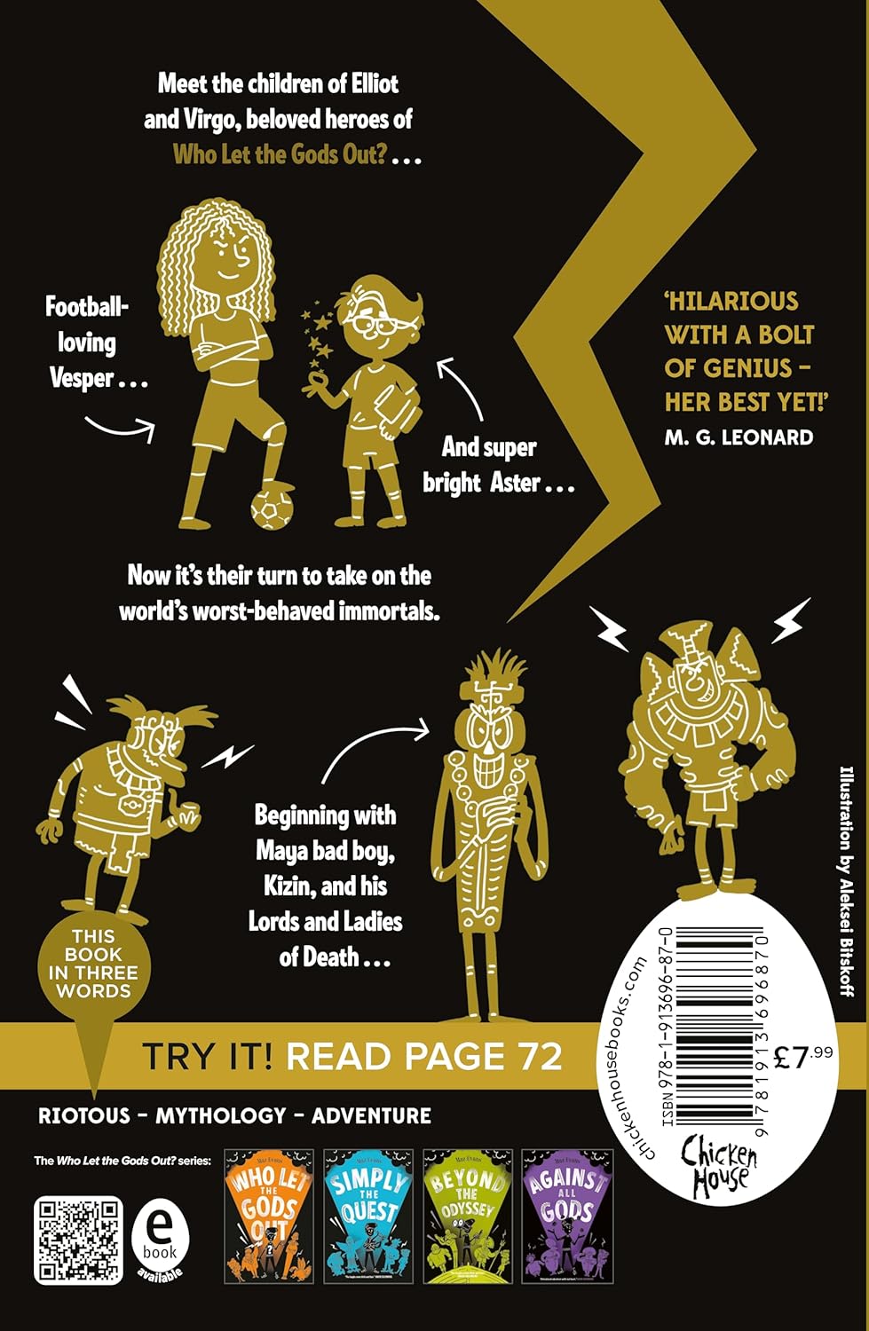 Gods Squad #1: Oh Maya Gods! by Maz Evans (author)