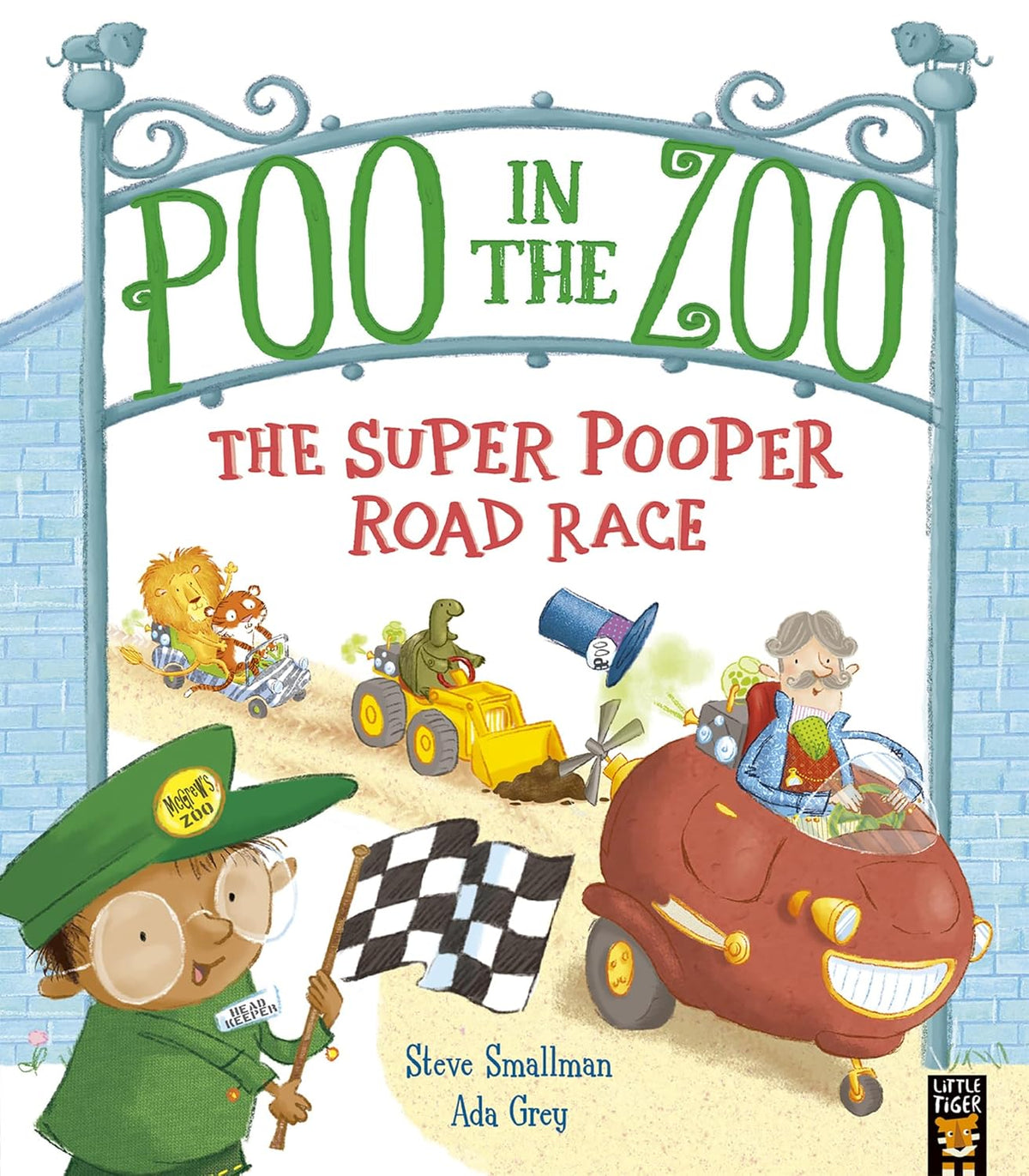 Poo in the Zoo: The Super Pooper Road Race (Poo in the Zoo, 5)