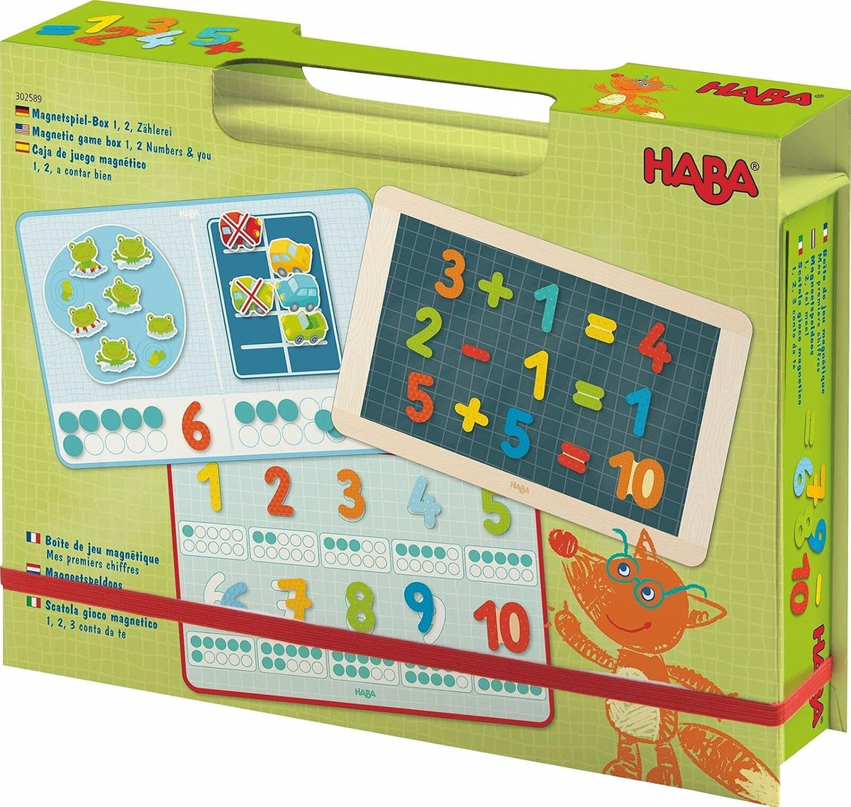 HABA 302589 Magnetic Game Box 1, 2 Numbers & You