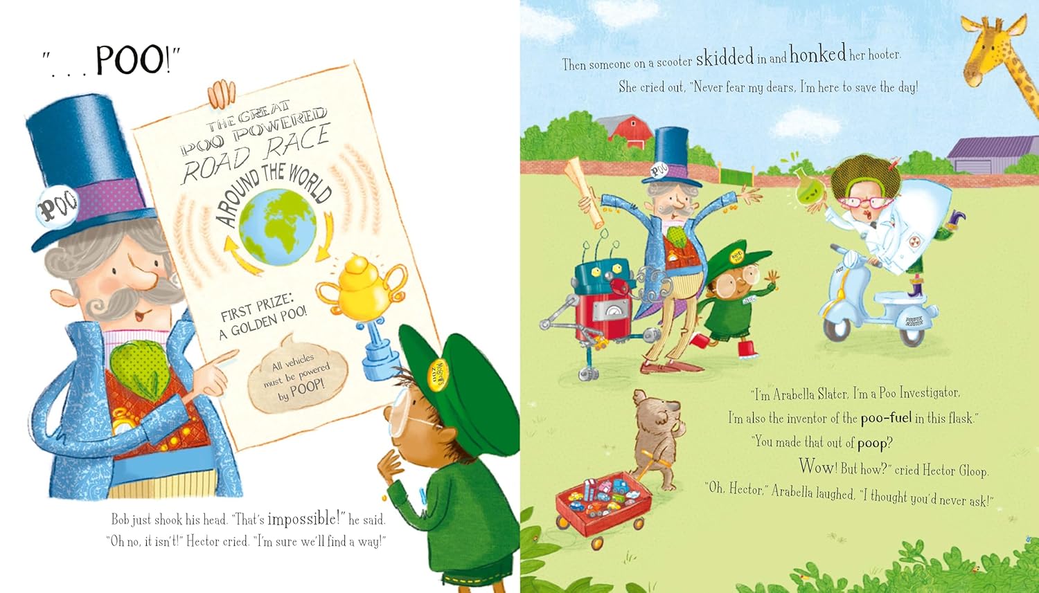Poo in the Zoo: The Super Pooper Road Race (Poo in the Zoo, 5)