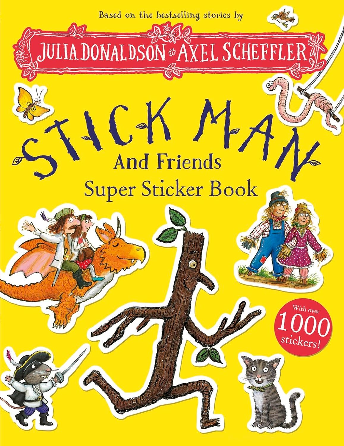 Stick Man and Friends Super Sticker Book (Paperback)