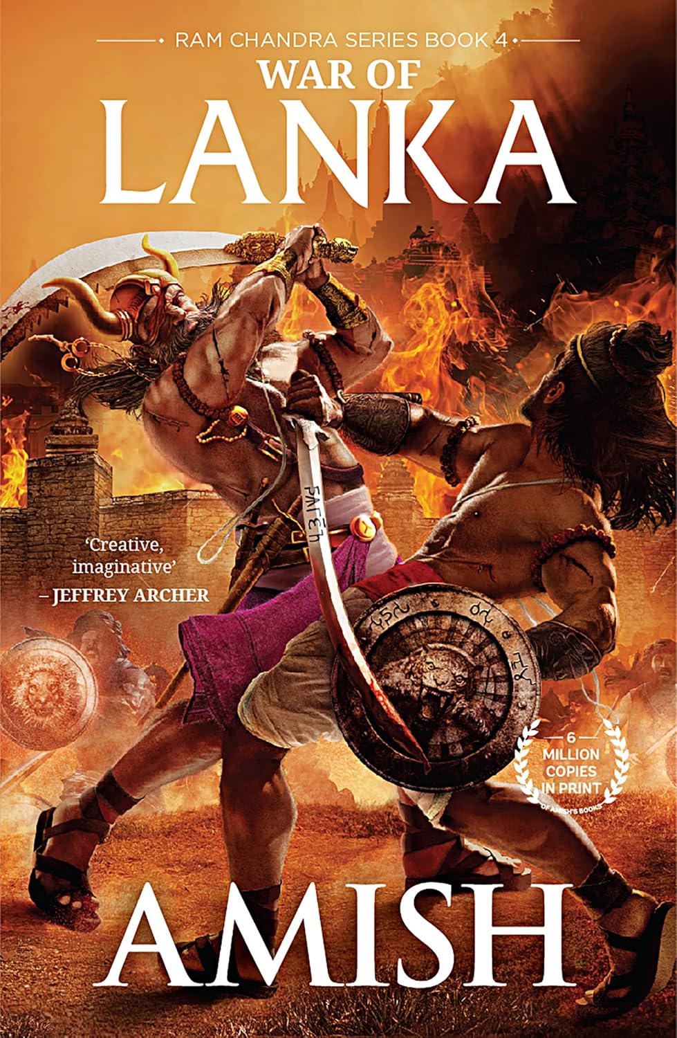 War Of Lanka (Ram Chandra Series Book 4) (Ram Chandra, 4) [paperback]