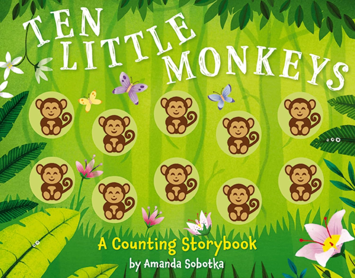 Ten Little Monkeys: A Magical Counting Storybook: 3 (Magical Counting Storybooks) [board_book]