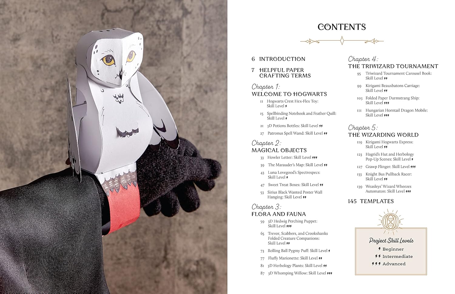 Harry Potter Magical Paper Crafts