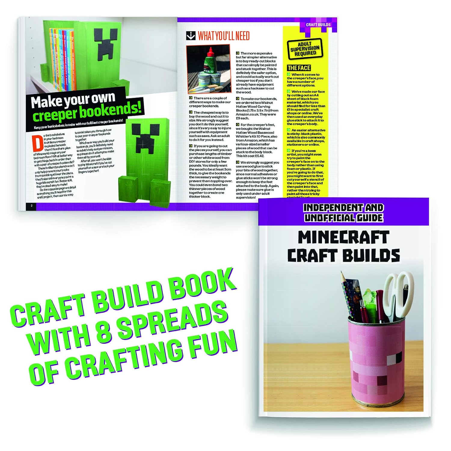 Minecraft Tin of Books