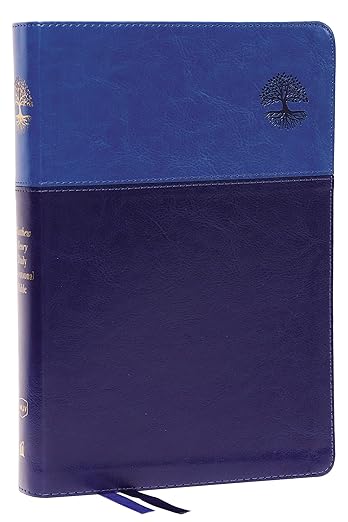 NKJV, Matthew Henry Daily Devotional Bible, Leathersoft, Blue