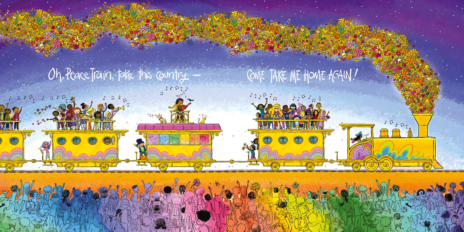 Peace Train: A beautifully illustrated children’s book about hope, peace and love – from the incredible singer-songwriter Cat Stevens!