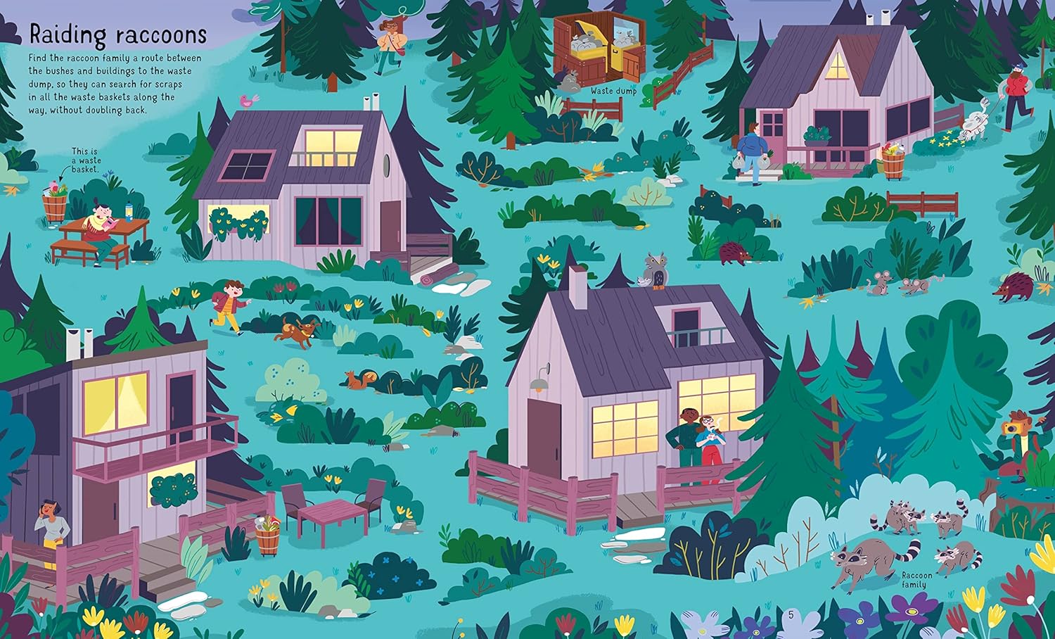 Usborne Book and Jigsaw Forest Maze