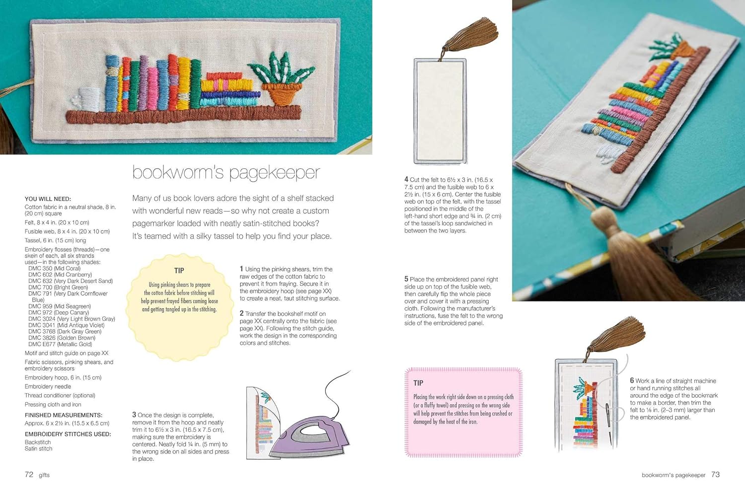 Modern Embroidery: 35 stylish and contemporary hand-sewn designs [paperback]