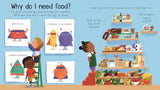 First Questions and Answers: Where does my food go?