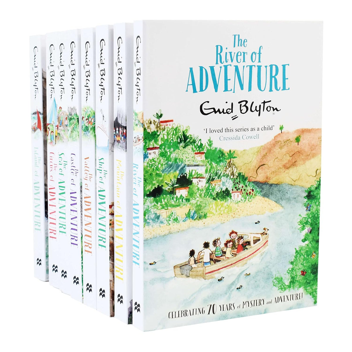 Enid Blyton Adventure Collection 8 Books