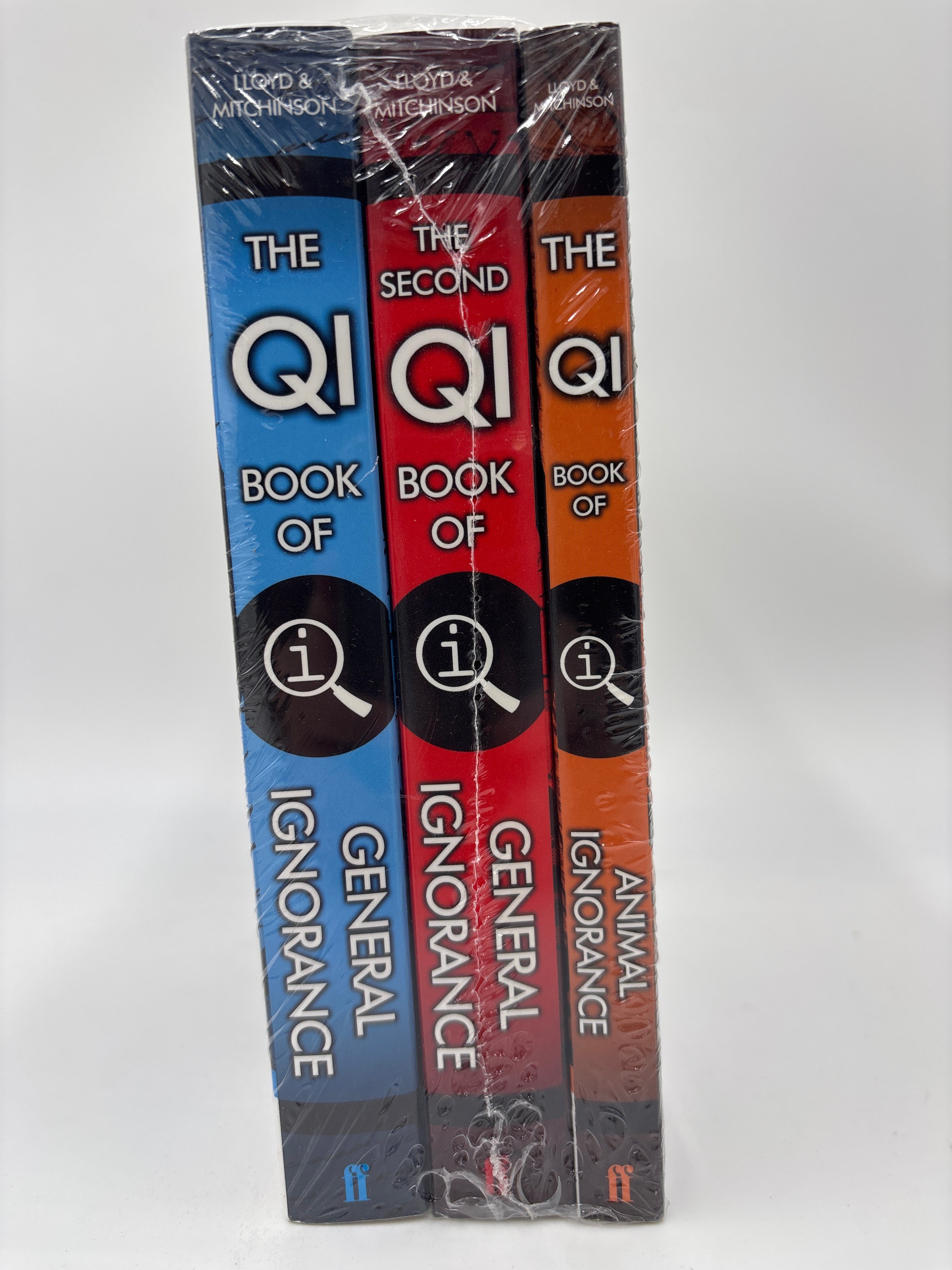 The QI Collection 3x Set (The QI Book of Animal Ignorance, The QI Book of General Ignorance, The Second QI Book of General Ignorance)