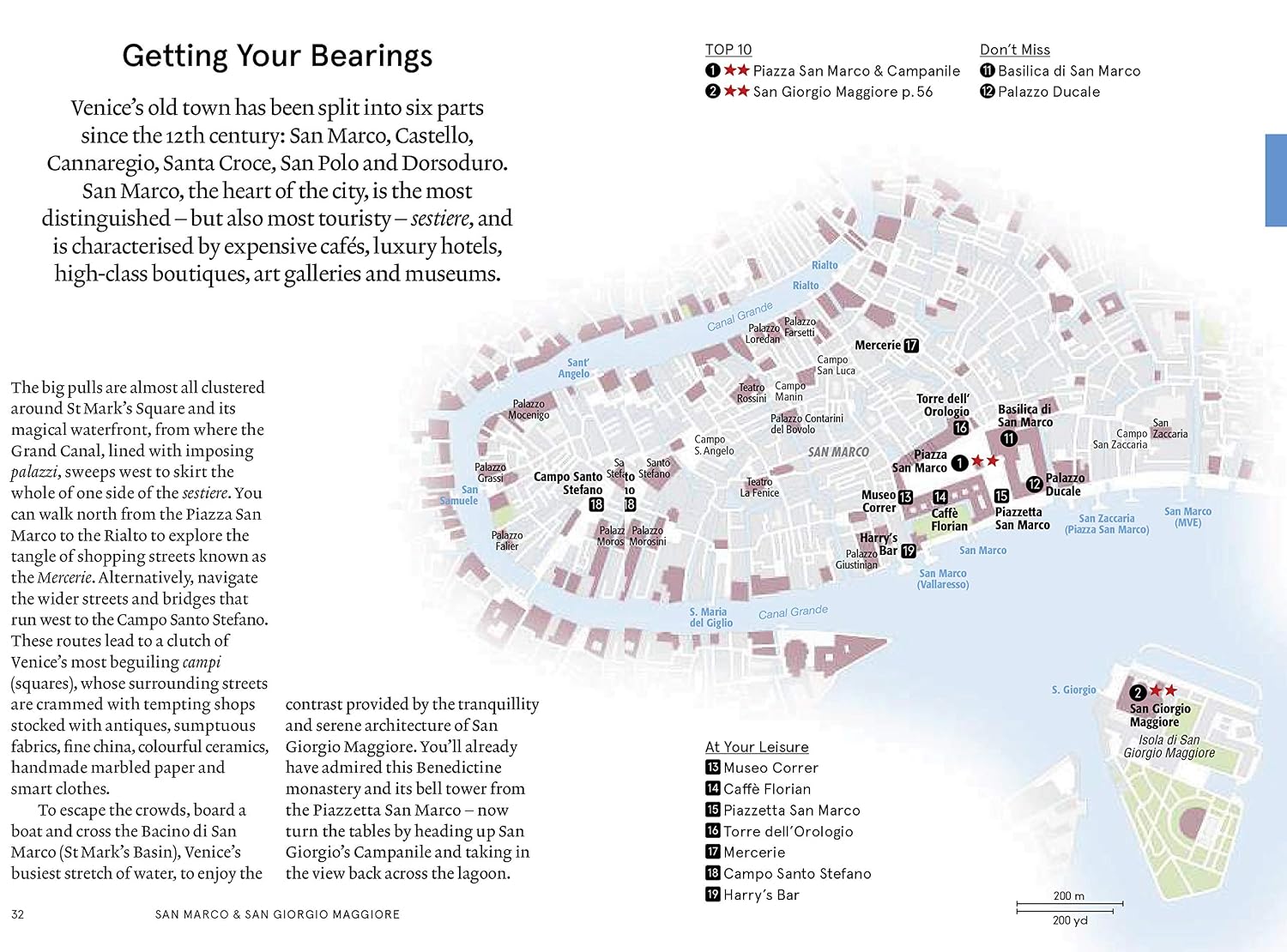 Venice Marco Polo Travel Guide - with pull out map