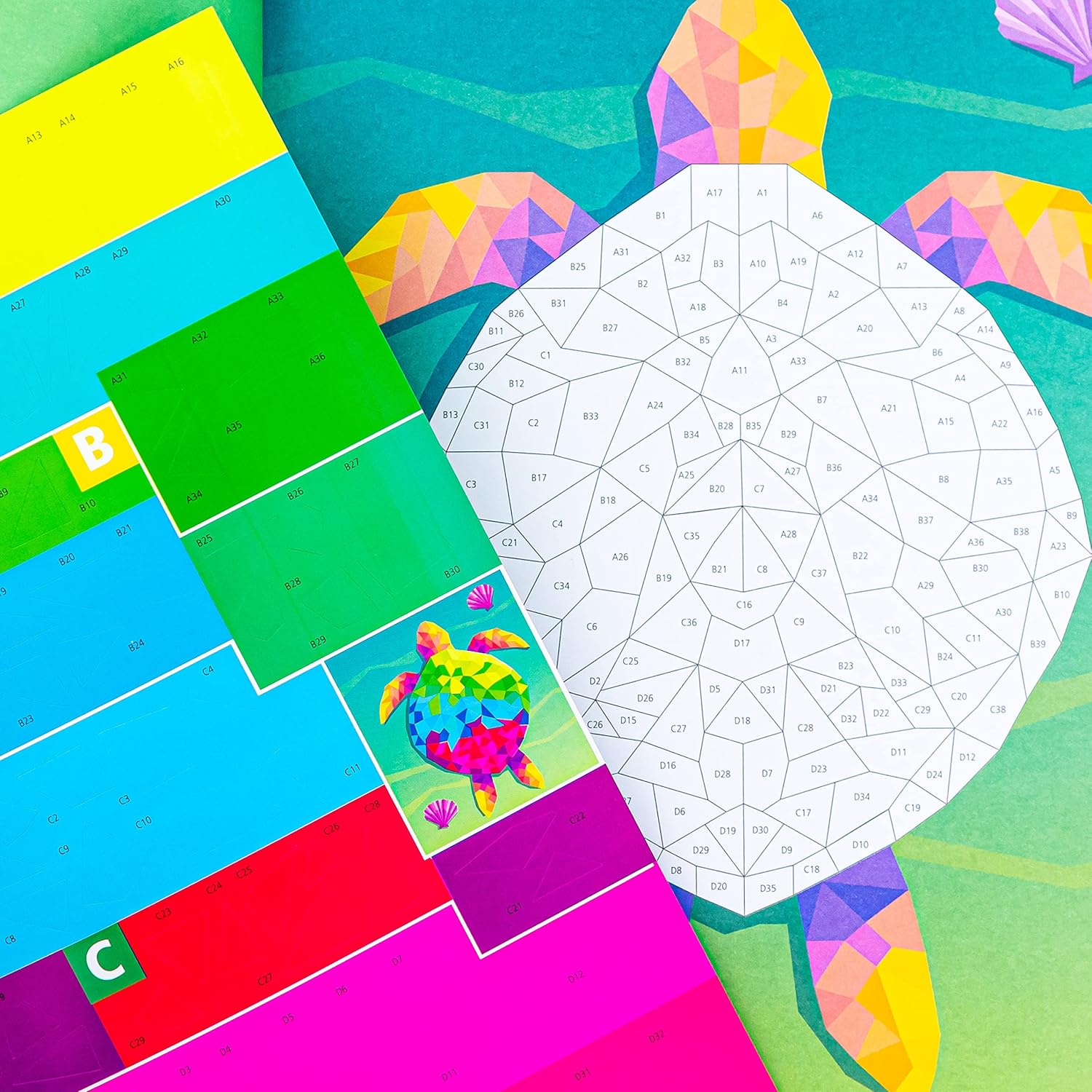 Kaleidoscope Neon Nature