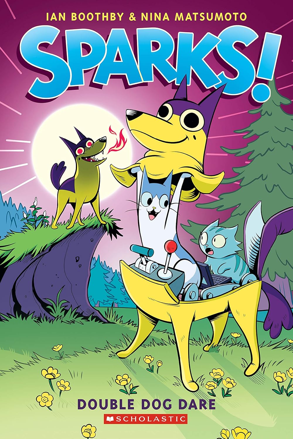 Double Dog Dare: A Graphic Novel (Sparks! #2)