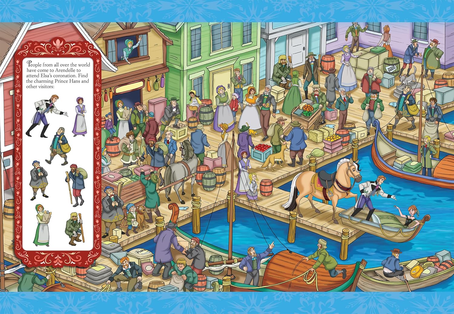 Disney Frozen - Look And Find 3D