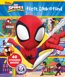 Marvel Spider-Man Spidey and His Amazing Friends - First Look and Find Activity Book