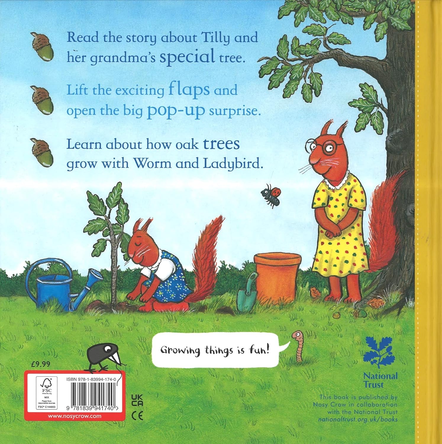 National Trust: Tilly Plants a Tree (Axel Scheffler National Trust Planting Books)