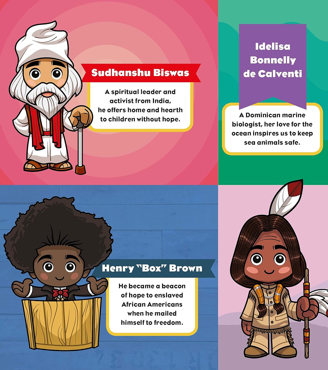 Little Heroes of Colour: 50 Who Made a BIG Difference