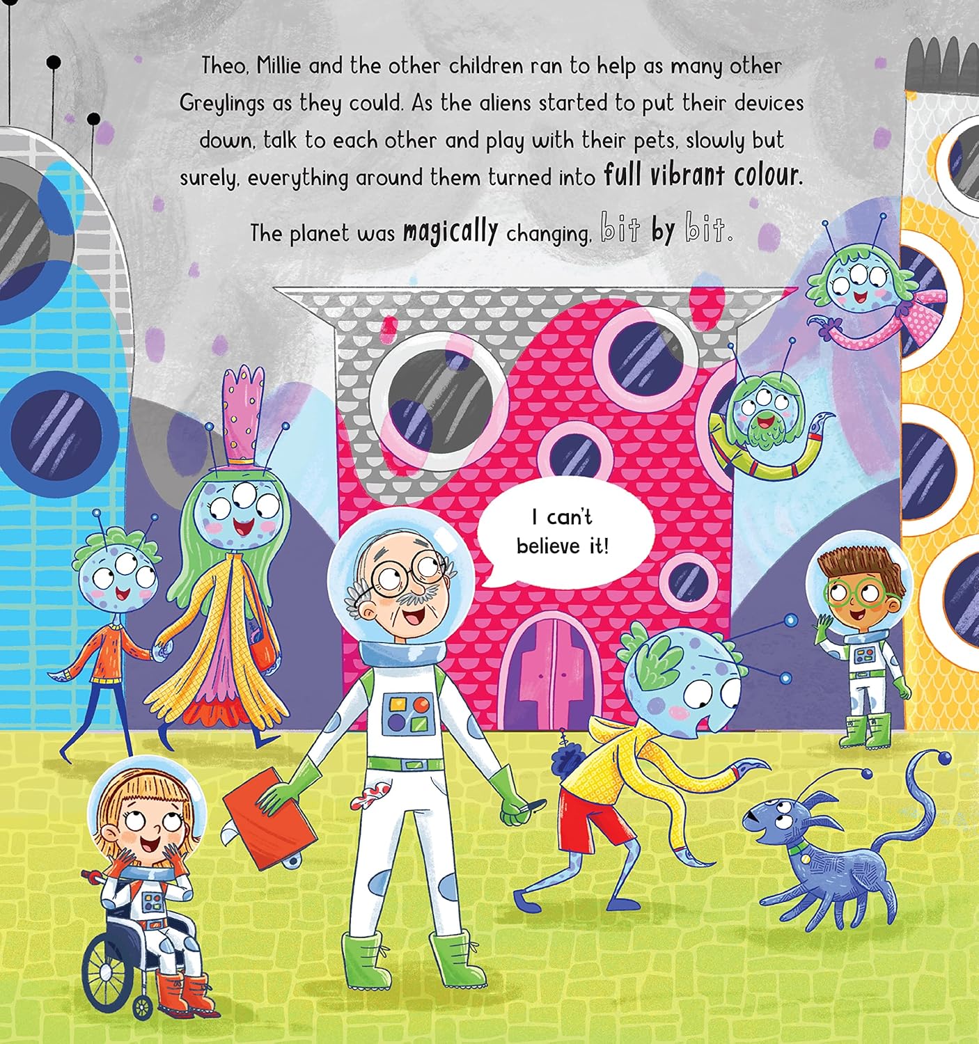 Super Space Kids! Save Planet Drizzlebottom - the first intergalactic adventure from superstar Peter Andre