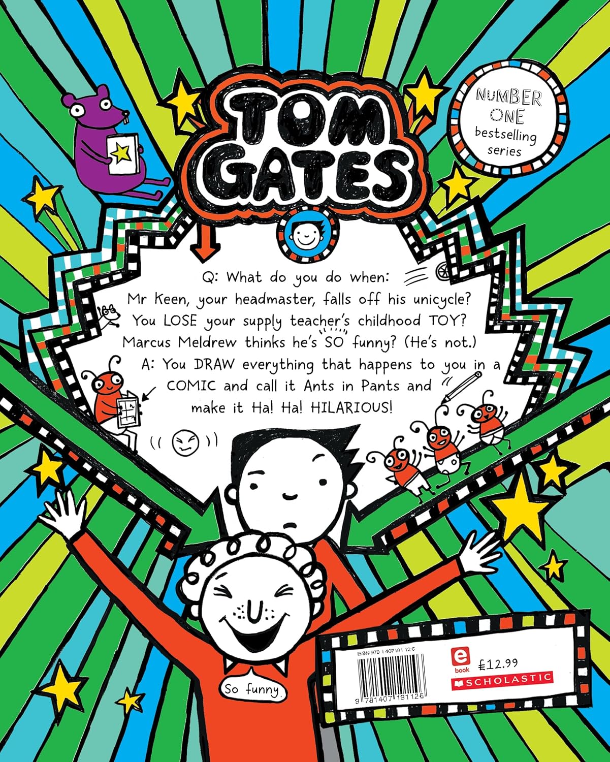 Tom Gates is Ha! Ha! Hilarious
