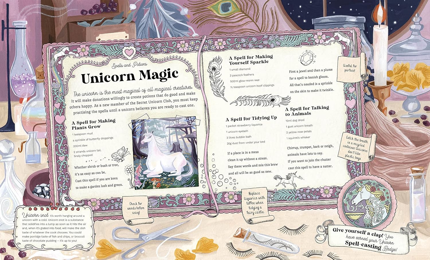 The Secret Unicorn Club: Discover the Hidden Book within a Book!