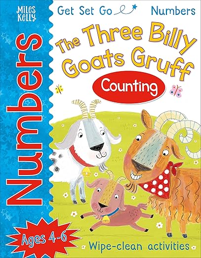 Get Set Go Numbers: The Three Billy Goats Gruff - Counting