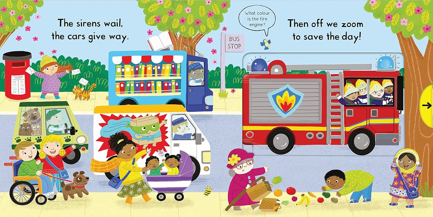 Campbell Push & Pull: Busy Fire Station