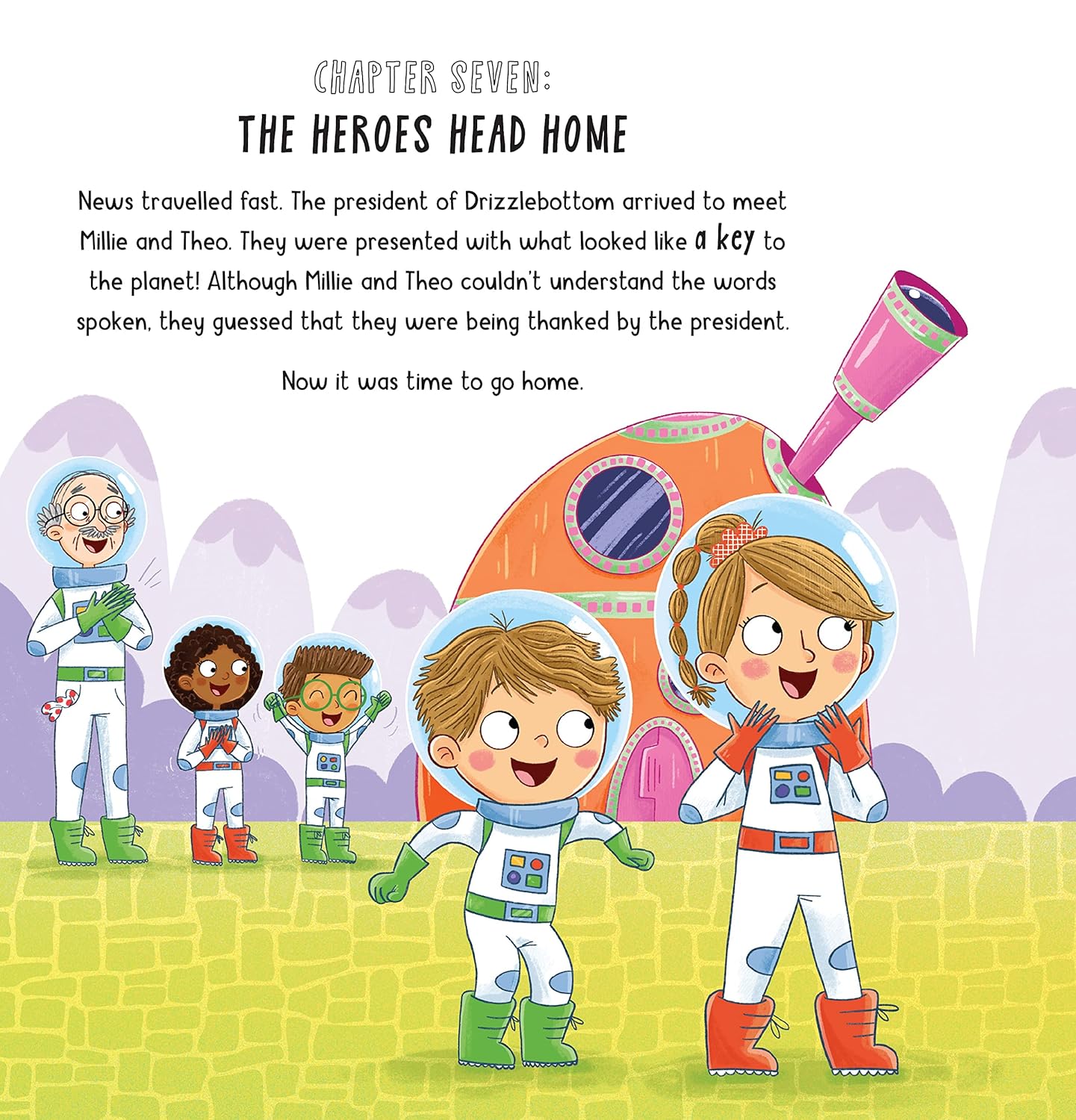 Super Space Kids! Save Planet Drizzlebottom - the first intergalactic adventure from superstar Peter Andre