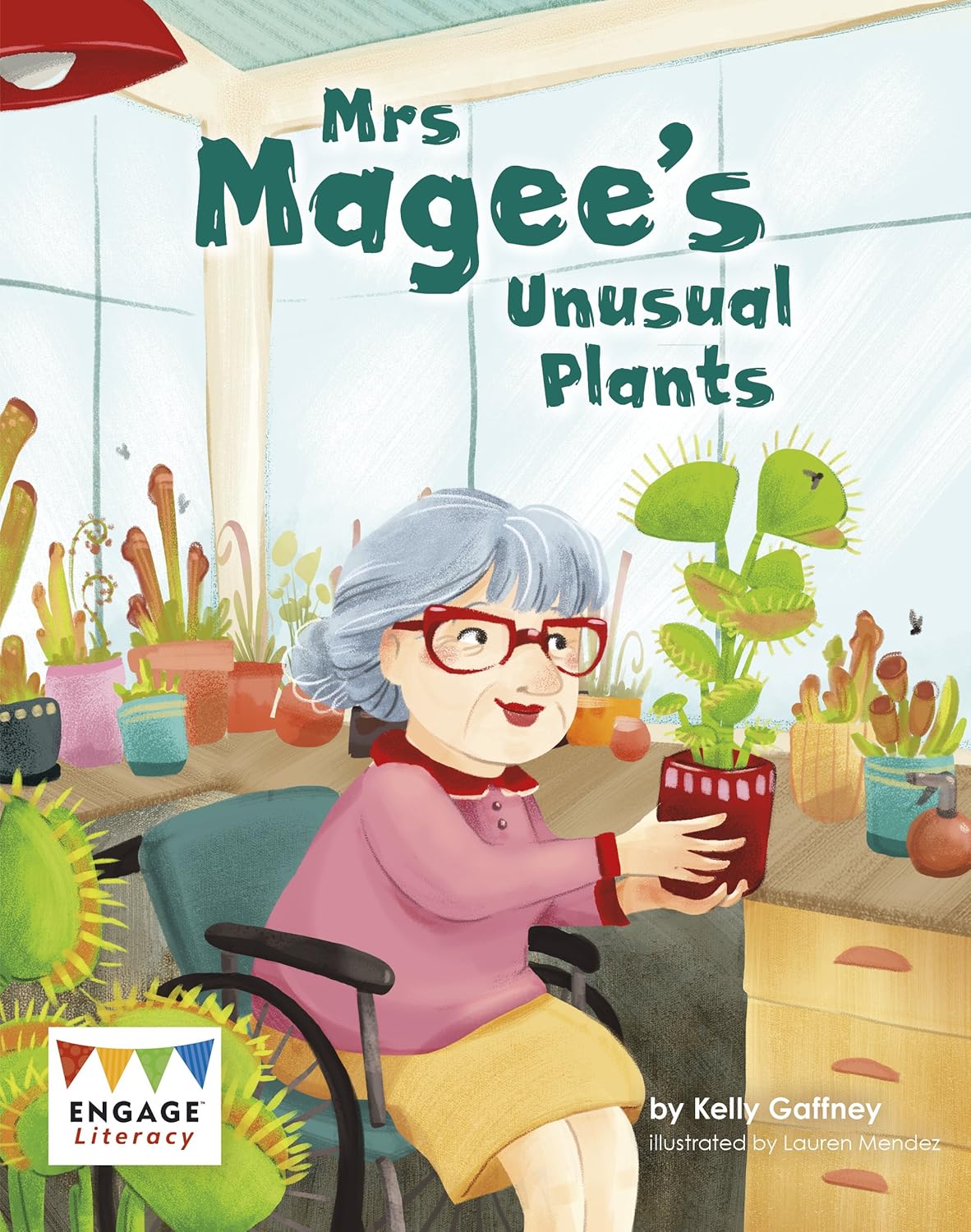 Mrs. Magee's Unusual Plants - Engage Literacy White (Paperback)