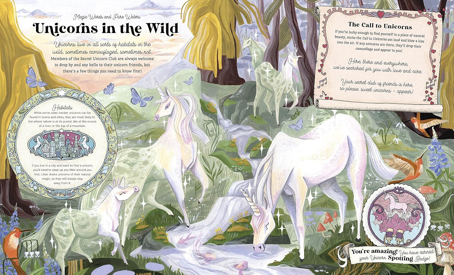 The Secret Unicorn Club: Discover the Hidden Book within a Book!