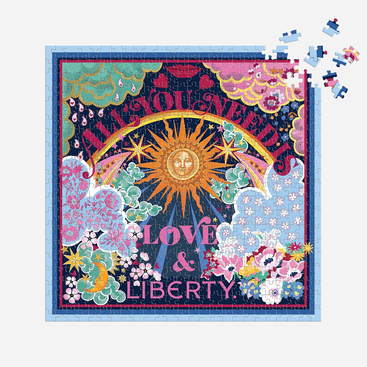 All You Need is Love and Liberty 500 Piece Puzzle