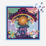 All You Need is Love and Liberty 500 Piece Puzzle