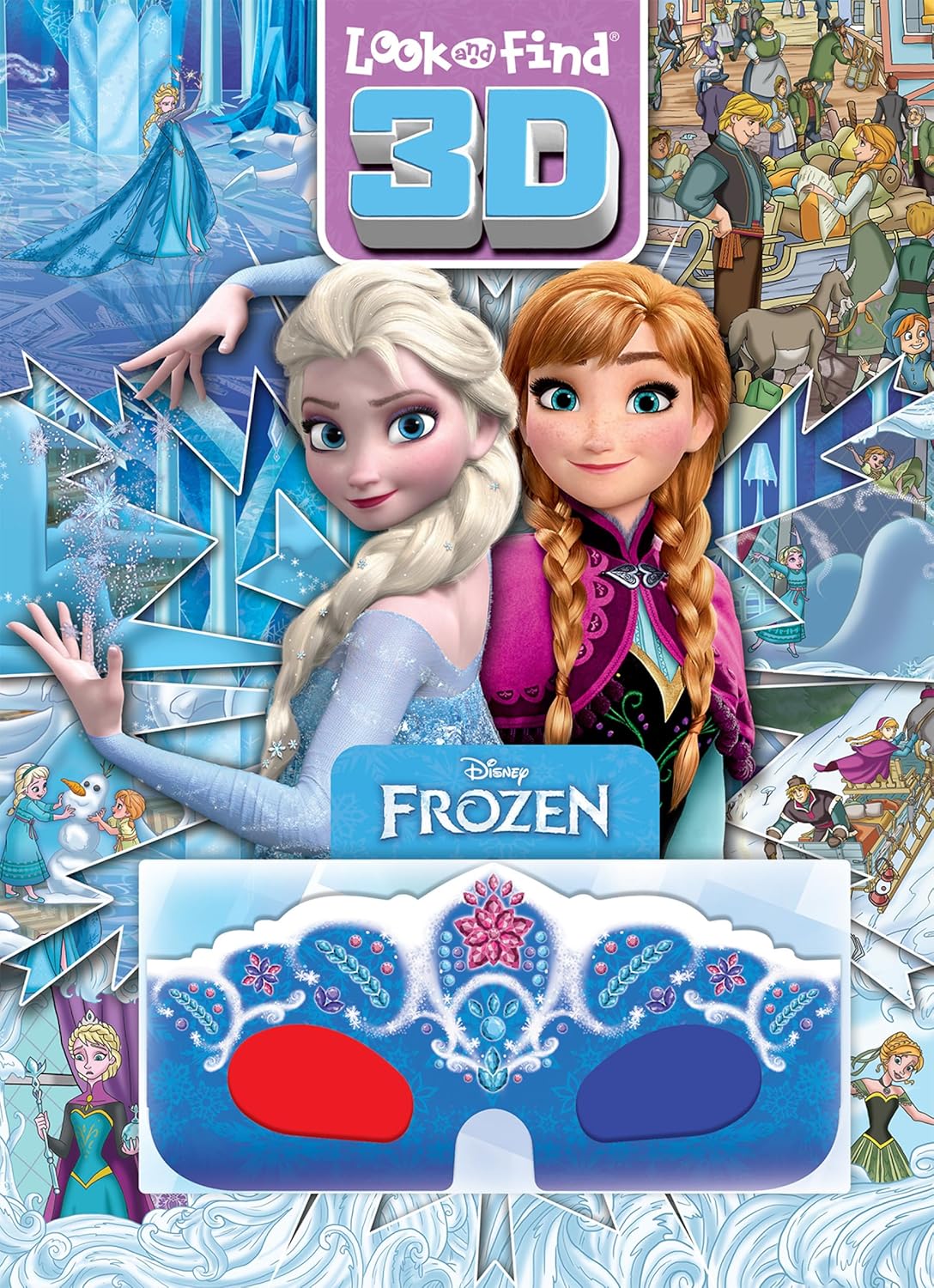 Disney Frozen - Look And Find 3D