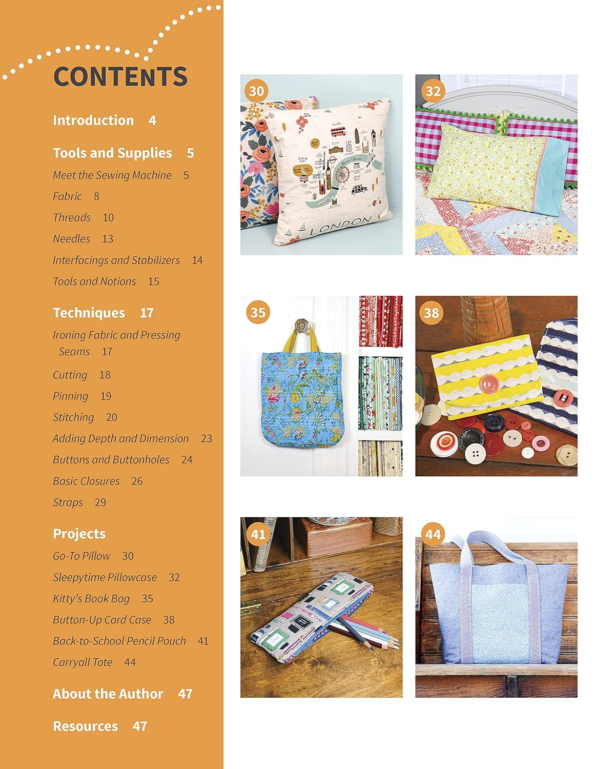 Jump Into Sewing: For Beginners; 6 Modern Projects; From Tools to Techniques