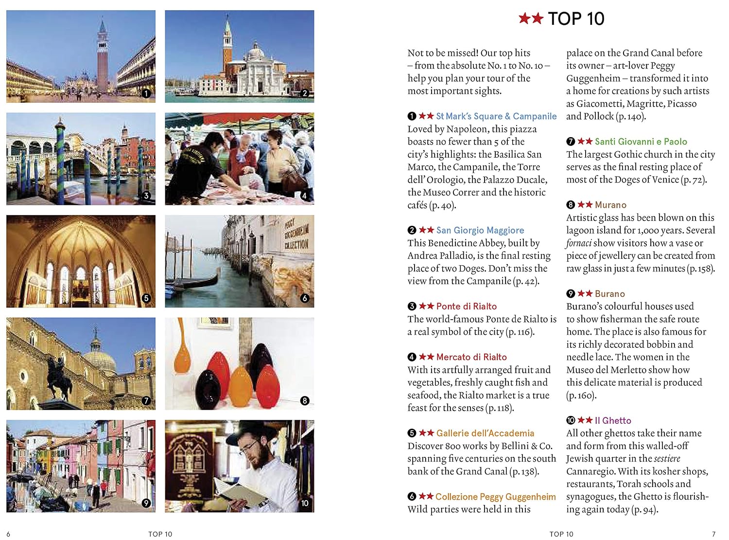 Venice Marco Polo Travel Guide - with pull out map